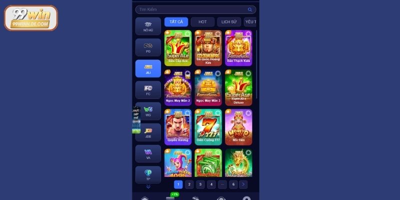 Những tựa game nổ hũ đình đám tại 99Win